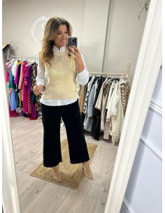 Chaleco dorado