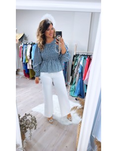 Pantalón palazzo cinturón 2
