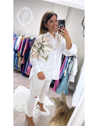 Camisa flor