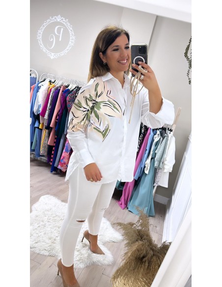 Camisa flor