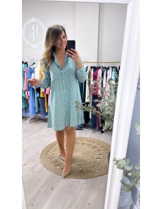 Vestido camisero tulipanes 2