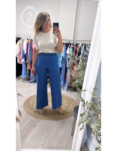 Camiseta volante filo blanco 2
