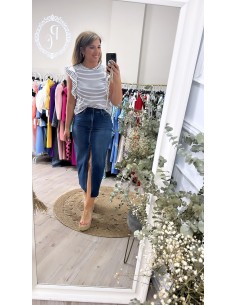 Top navy volante 2