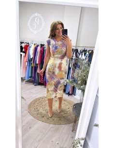 Vestido acuarela