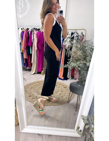 Vestido bicolor