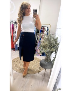 Falda hebilla