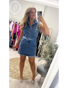 Vestido vaquero elástico 2