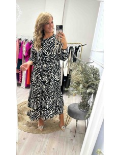 Vestido cebra