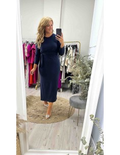 Vestido lazada manga