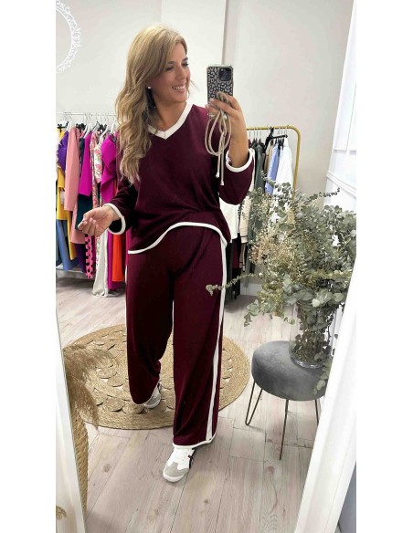 Conjunto punto bicolor