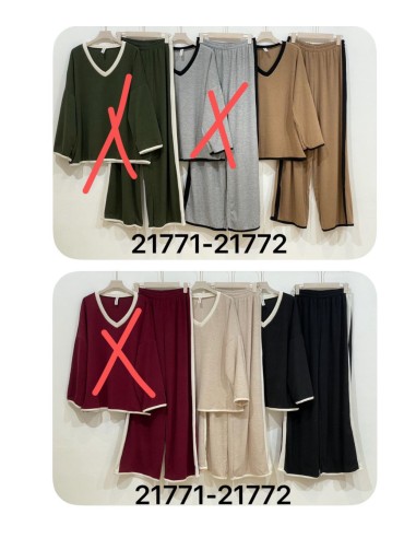 Conjunto punto bicolor