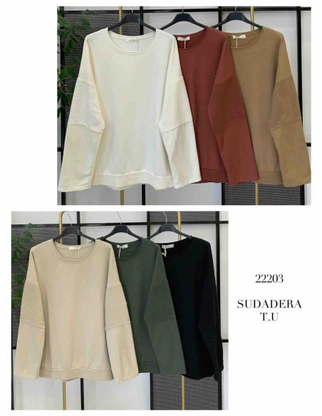 Sudadera rayas