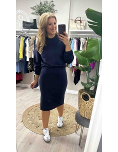 Conjunto vestido y sudadera 2