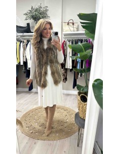 Chaleco pelo natural 2