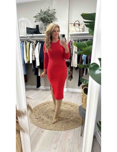 Vestido canale apertura