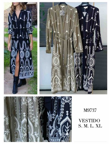 Vestido bordado