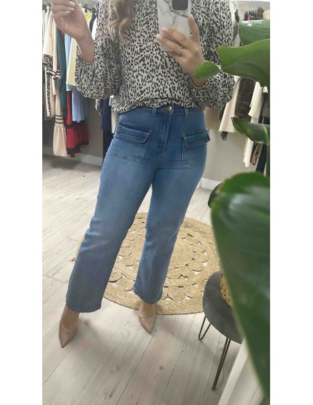 Jeans -5kg push up bolsillos