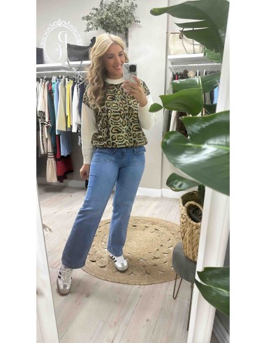 Jersey animal lentejuelas