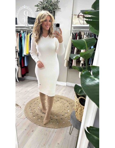 Vestido punto gorro