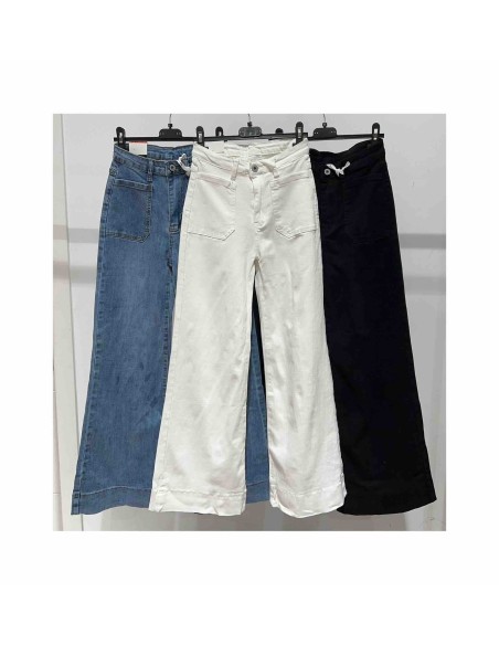 Jeans bolsillo canguro