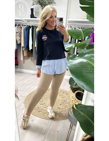 Legging reductor efecto vaquero