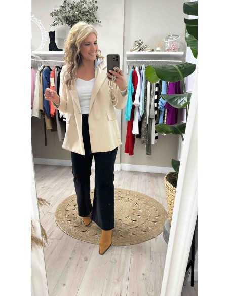 Blazer rayas gorro