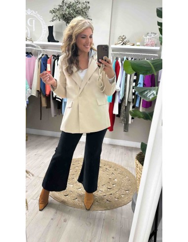 Blazer rayas gorro