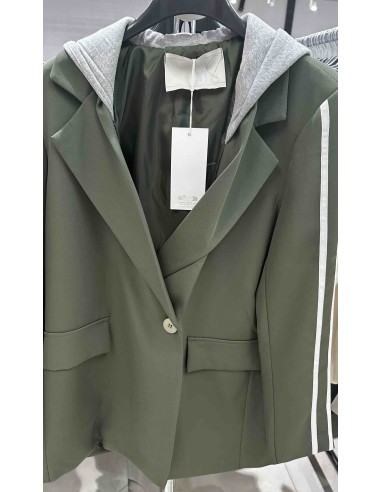 Blazer rayas gorro