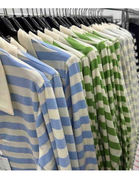 Jersey polo rayas