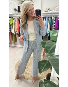 Blazer rayas