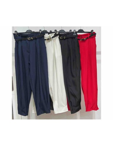 Pantalón sastre cinturón