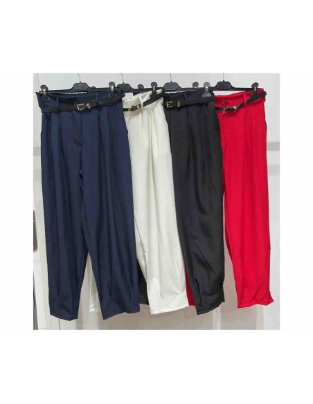 Pantalón sastre cinturón