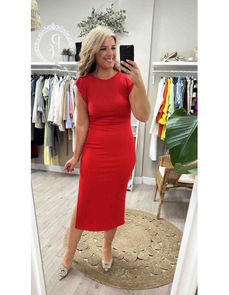 Vestido canale hombro