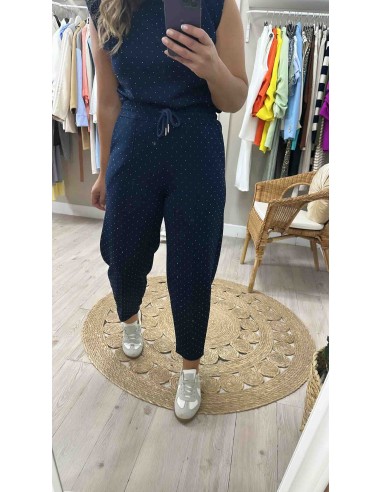 Pantalón sport strass