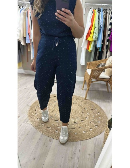 Pantalón sport strass