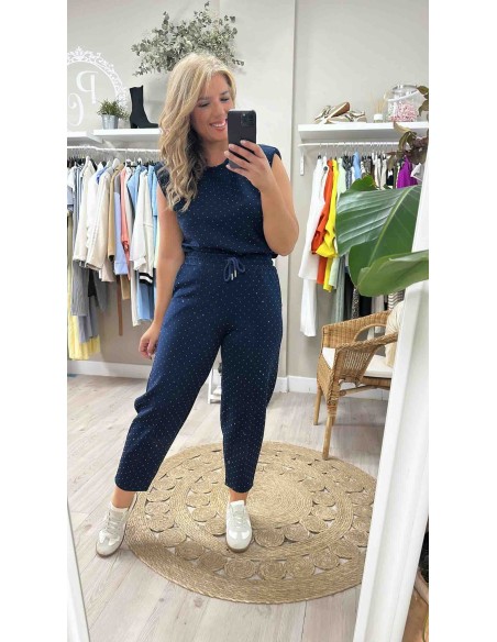 Pantalón sport strass