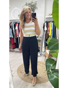 Pantalón plisado
