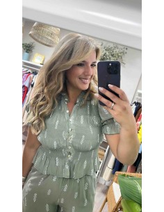 Camisa hoja