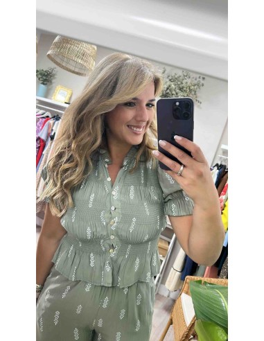 Camisa hoja