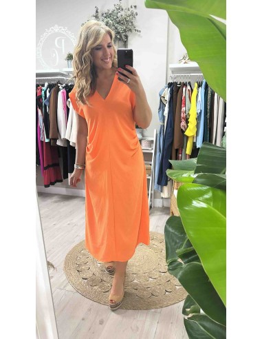 Vestido frunces