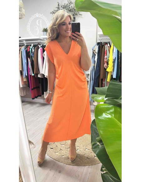 Vestido frunces