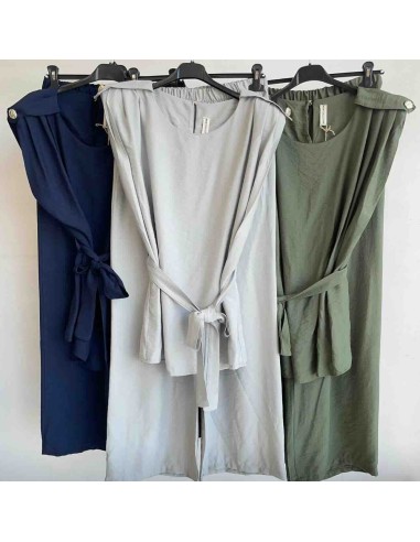 Conjunto hombreras botón