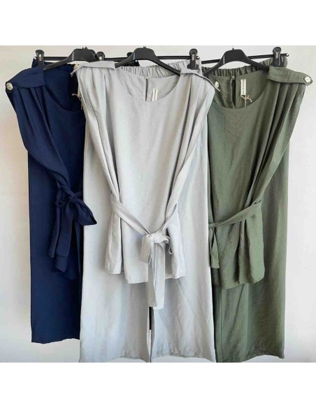 Conjunto hombreras botón