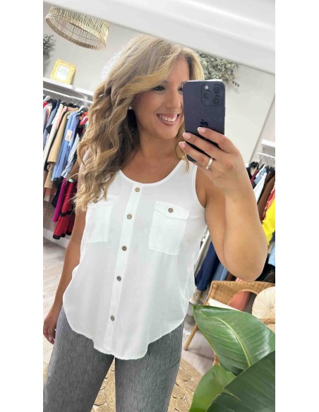 Camisa abotonada