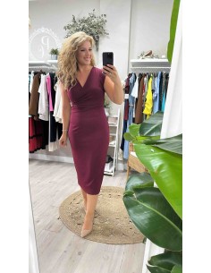 Vestido broche