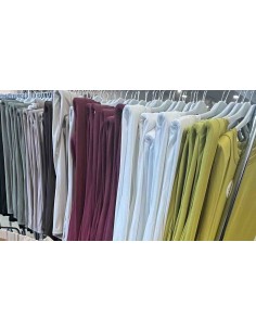 Camiseta hombreras punto seda 2