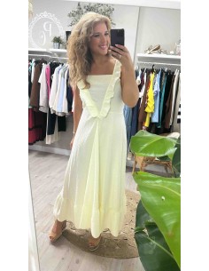 Vestido vichy volante