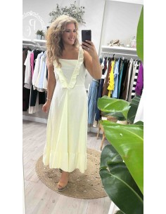 Vestido vichy volante 2