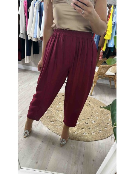 Pantalón globo fluido