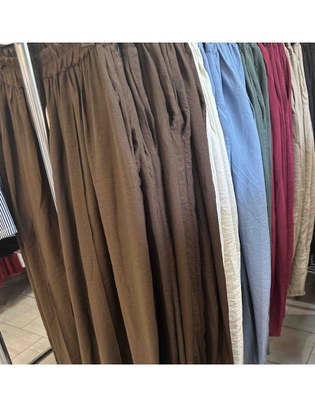 Pantalón globo fluido
